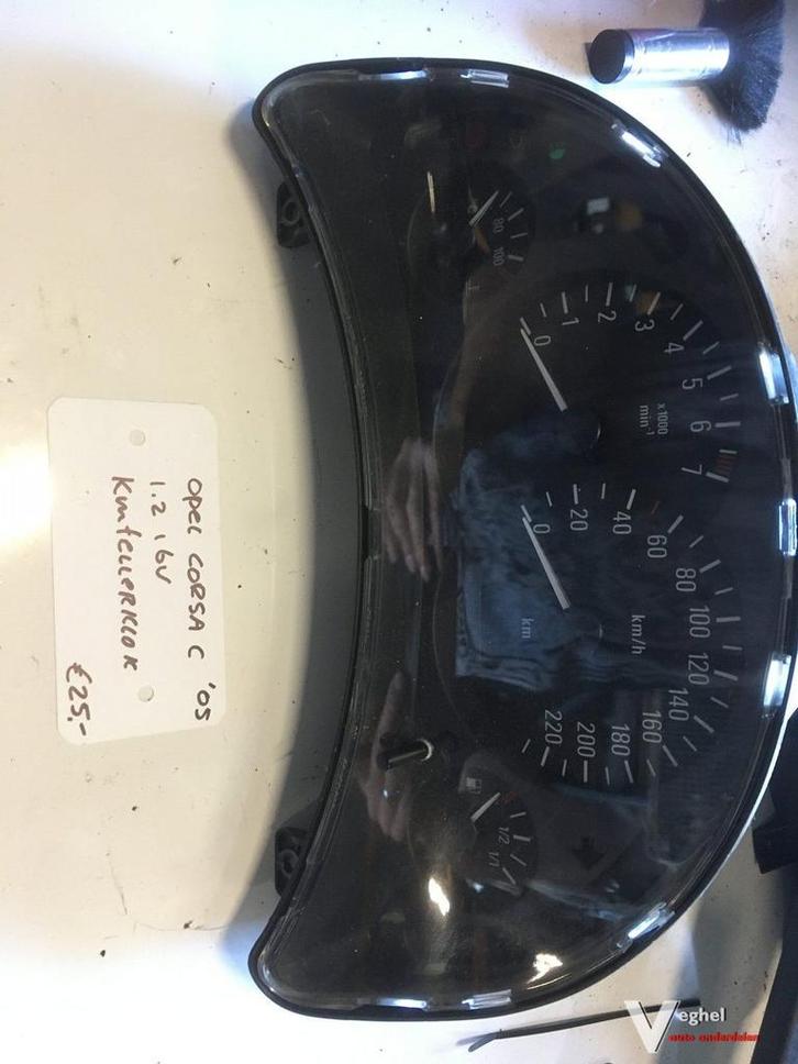 Opel Corsa C 2005 Km Tellerklok, Auto-onderdelen, Dashboard en Schakelaars, Gebruikt, Ophalen of Verzenden