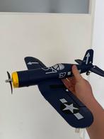 Rc mini corsair, Verzamelen, Luchtvaart en Vliegtuigspotten, Ophalen, Zo goed als nieuw, Schaalmodel