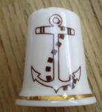 vingerhoedje anker scheepvaart bone china, Ophalen of Verzenden, Zo goed als nieuw