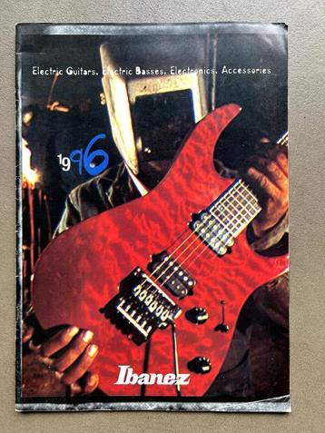 Ibanez gitaar/bas catalogus 1996 beschikbaar voor biedingen