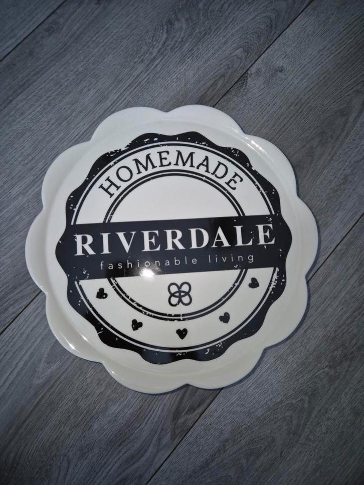 Riverdale Taartplateau - Stijlvol Presenteren, Huis en Inrichting, Keuken | Servies, Nieuw, Overige stijlen, Ophalen