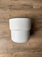 Grote witte IKEA plantenpot, Tuin en Terras, Bloempotten, 25 tot 40 cm, Kunststof, Rond, Binnen