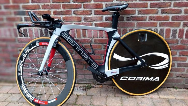 Zannata Tijdritfiets XS - Ultegra/Dura Ace Di2, Fietsen en Brommers, Fietsen | Racefietsen, Gebruikt, Overige merken, Meer dan 20 versnellingen