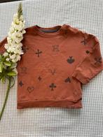 Leuke bruine trui met print van Z8, maatje 86/92, Kinderen en Baby's, Babykleding | Maat 86, Gebruikt, Truitje of Vestje, Z8, Ophalen of Verzenden