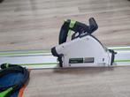 Festool ts 55 febq met geleider, Doe-het-zelf en Verbouw, Gereedschap | Zaagmachines, Gebruikt, Invalzaag, Ophalen of Verzenden