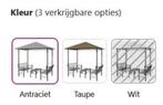 Tuinpaviljoen paviljoen prieel 2 bankjes GRATIS VERZENDING!, Verzenden, Minder dan 4 meter, Nieuw, Paviljoen