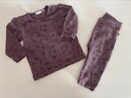 Paars Newborn setje maat 62, Kinderen en Baby's, Babykleding | Maat 86, Ophalen of Verzenden, Zo goed als nieuw, Meisje