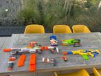 Nerf geweren met munitiekist, Ophalen of Verzenden, Zo goed als nieuw