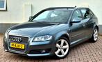 Audi A3 1.4 Tfsi 92KW Sportback S-LINE AUTOMAAT 2010 Grijs, Auto's, 125 pk, 74 €/maand, Zwart, 4 cilinders