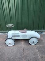 Te koop een leuke lichtblauwe retro stoere loopauto, Ophalen, Gebruikt, Loopvoertuig