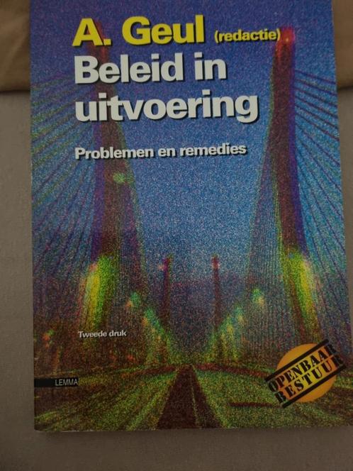 Beleid in uitvoering, Boeken, Wetenschap, Zo goed als nieuw, Ophalen of Verzenden