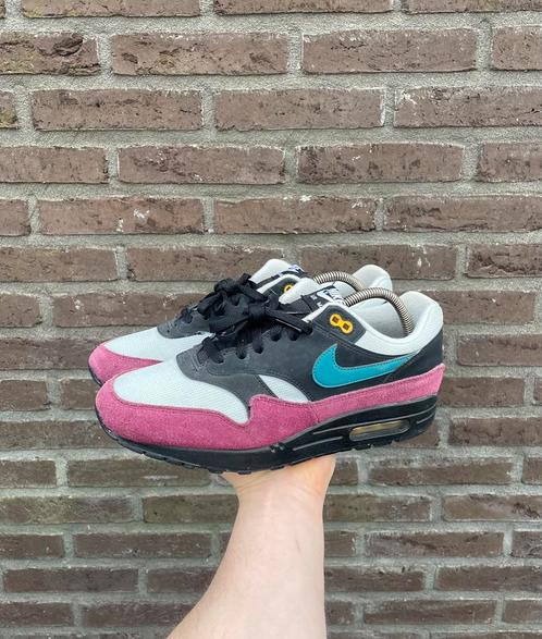 Nike Air Max 1 Geode Teal, Kleding | Heren, Schoenen, Zo goed als nieuw, Sneakers of Gympen, Overige kleuren, Ophalen of Verzenden