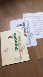 Pavanne Gabriel Fauré op.50 Alt Saxophone piano bladmuziek, Piano, Ophalen of Verzenden, Zo goed als nieuw, Klassiek
