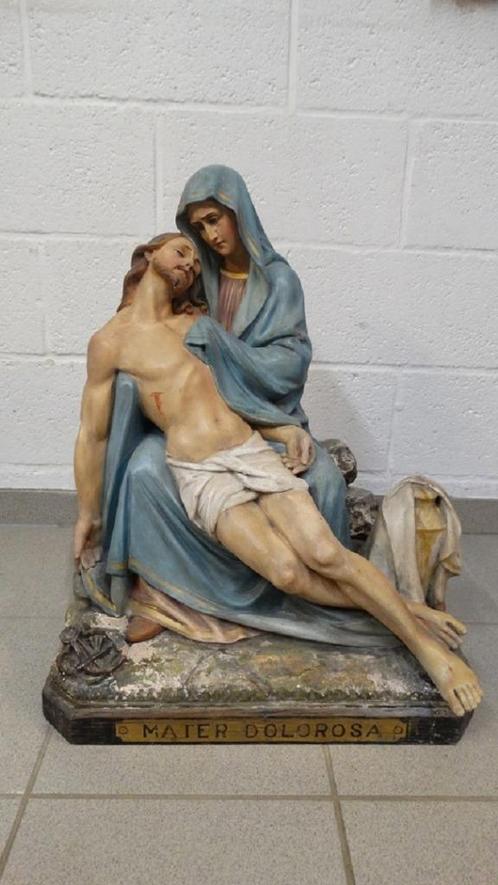 mater Dolorosa "Pieta beeld"., Antiek en Kunst, Antiek | Religie, Ophalen