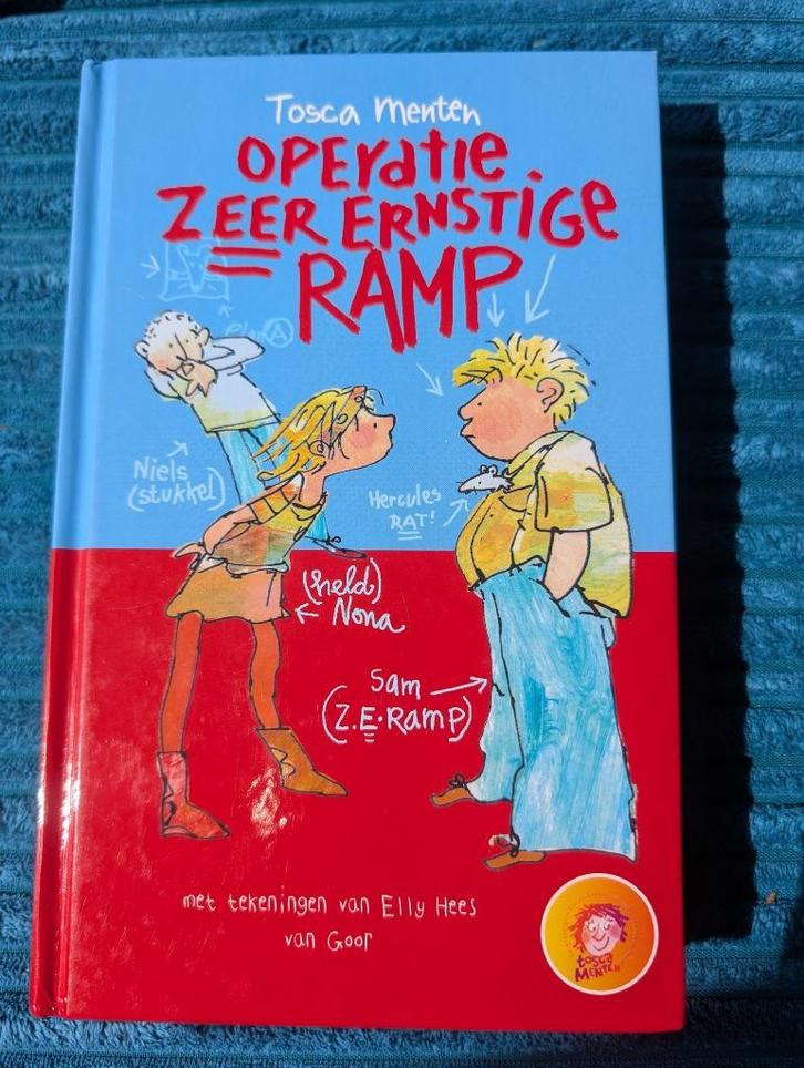Operatie zeer ernstige ramp - Tosca Menten, Boeken, Humor, Gelezen, Verhalen, Ophalen of Verzenden