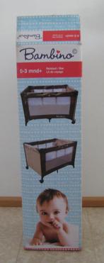 Bambino reisbed/campingbed, Kinderen en Baby's, Babywiegjes en Ledikanten, Ophalen of Verzenden, Zo goed als nieuw, Reisbedje