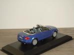 Audi A4 Cabriolet - Norev 1:43 - Blauw, Hobby en Vrije tijd, Modelauto's | 1:43, Verzenden, Zo goed als nieuw, Auto, Norev