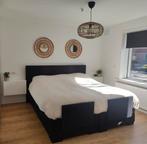 Boxspring Electrisch Verstelbaar Zwart, Huis en Inrichting, Ophalen, Gebruikt, Tweepersoons, Zwart