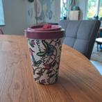Bamboe Travel Mug met vlinders - Paperproducts Design, Ophalen of Verzenden