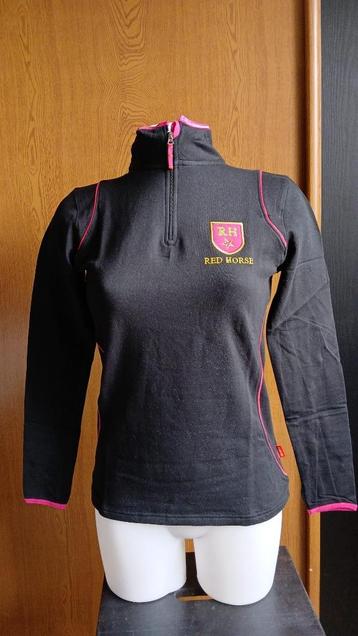Zwart/roze Red Horse Pully maat 116 128 en 176 beschikbaar voor biedingen