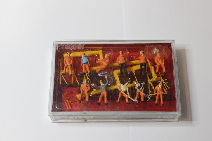 Schitterende H0 set Zwitserse Spoorarbeiders met extra's, Hobby en Vrije tijd, Modeltreinen | H0, Zo goed als nieuw, Overige typen