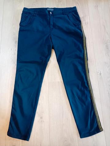 Blauwe broek, pantalon van Summum Woman,  maat 46 beschikbaar voor biedingen