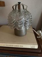 Vintage Jaren 70 Lampje - Glazen Kap, Ophalen of Verzenden, Gebruikt, Glas, Minder dan 50 cm