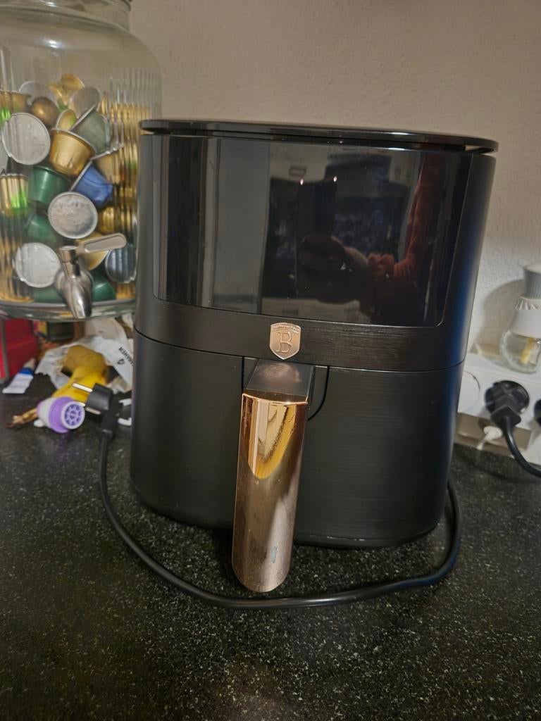 Berlingerhaus Airfryer - 5 Liter - Digitaal, Witgoed en Apparatuur, Airfryers, Ophalen of Verzenden, Zo goed als nieuw, Airfryer