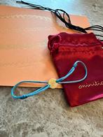 Minitials armband 18k F initial bracelet karaat goud, Sieraden, Tassen en Uiterlijk, Armbanden, Ophalen of Verzenden, Zo goed als nieuw