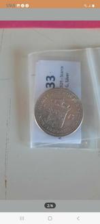 halve gulden 1923 kavel 293, Postzegels en Munten, Munten | Nederland, Ophalen of Verzenden, Koningin Wilhelmina, ½ gulden, Zilver