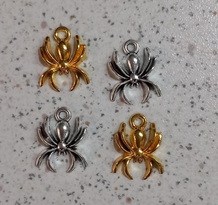 Spin metalen bedel "nieuw", Hobby en Vrije tijd, Kralen en Sieraden maken, Nieuw, Bedel, Ophalen of Verzenden