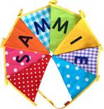 Naamslinger - Vlaggetjes met naam - Slinger met naam, Ophalen of Verzenden, Nieuw, Overige typen