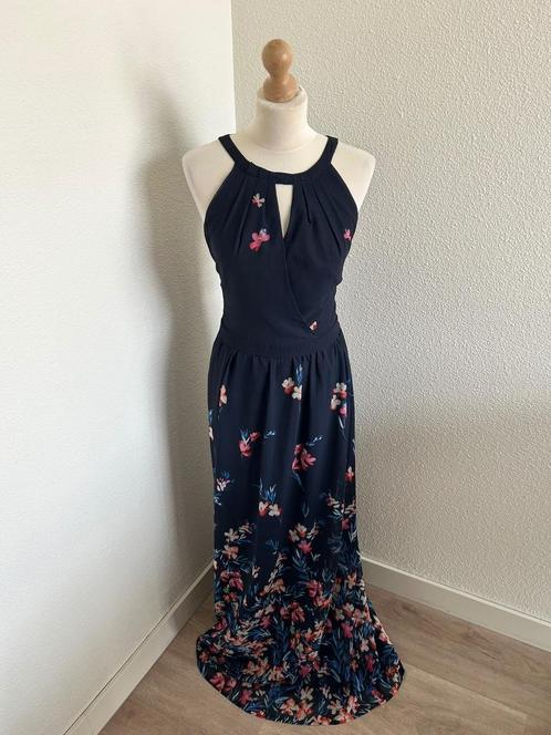 Esprit maat 40 maxi lange blauwe jurk 2341, Kleding | Dames, Jurken, Zo goed als nieuw, Maat 38/40 (M), Blauw, Onder de knie, Ophalen of Verzenden