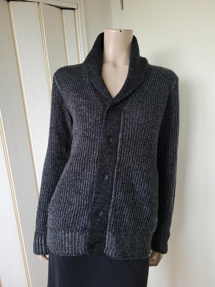 Kenneth Cole vest grijs maat S/36, Kleding | Dames, Truien en Vesten, Zo goed als nieuw, Maat 36 (S), Grijs, Ophalen of Verzenden