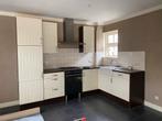 Crème hoekkeuken met houten blad, Huis en Inrichting, Keuken | Complete keukens, Ophalen, Gebruikt, Hoekkeuken, Hout