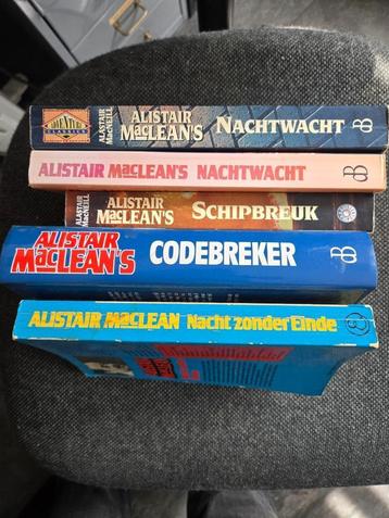 5 Boeken Alistair Macleans beschikbaar voor biedingen