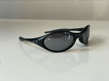 Vintage Oakley Eye Jacket 1.0 Gen 1 Zonnebril - Matte Black beschikbaar voor biedingen