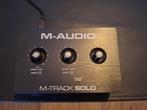 m-audio m-track solo, Ophalen of Verzenden, Zo goed als nieuw