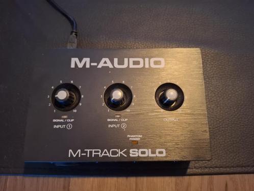 m-audio m-track solo, Muziek en Instrumenten, Midi-apparatuur, Zo goed als nieuw, Ophalen of Verzenden