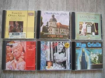 cd's opera's, operettes beschikbaar voor biedingen