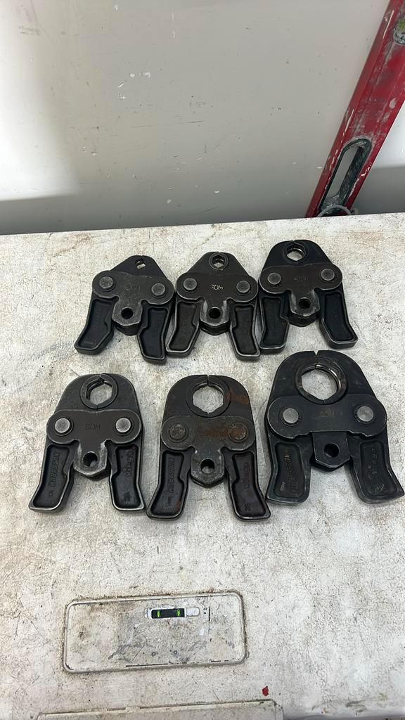 Persbekken viega set 6 stuks 12-42mm, Doe-het-zelf en Verbouw, Plinten en Afwerking, Zo goed als nieuw, Ophalen of Verzenden