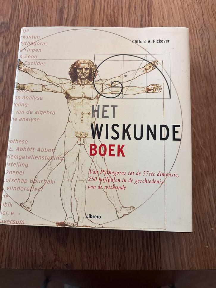 Het Wiskunde Boek - Clifford A. Pickover, Boeken, Wetenschap, Zo goed als nieuw, Natuurwetenschap, Ophalen of Verzenden