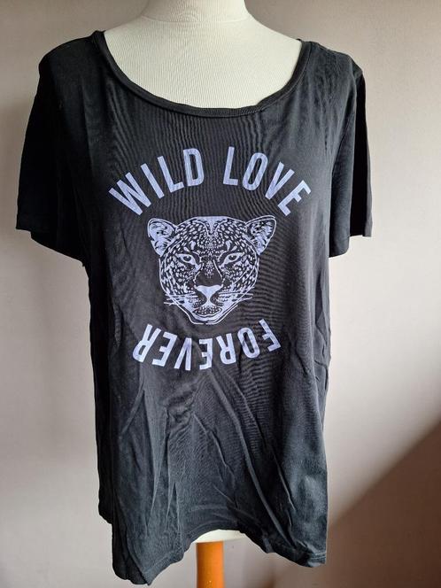 Nieuwe zwarte stretch top print voor Tom Tailor, maat XXL, Kleding | Dames, Tops, Nieuw, Maat 46/48 (XL) of groter, Zwart, Korte mouw