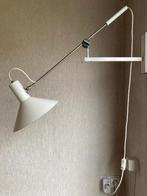 Vintage jaren 50 metalen verstelbare wandlamp Dijkstra, Ophalen