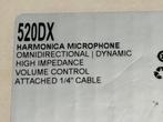 16435 Shure 520DX Harmonica Microphone ***I.Z.G.S.***, Ophalen of Verzenden, Zo goed als nieuw, Overige typen