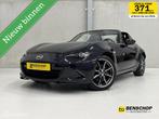 Mazda MX-5 RF 2.0 SkyActiv-G 160 GT-M Leer Navi PDC Cruise B, Auto's, 1998 cc, Zwart, 4 cilinders, Cabriolet