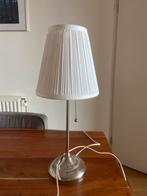 Witte Tafellamp, Ophalen of Verzenden, Zo goed als nieuw, Metaal, Minder dan 50 cm