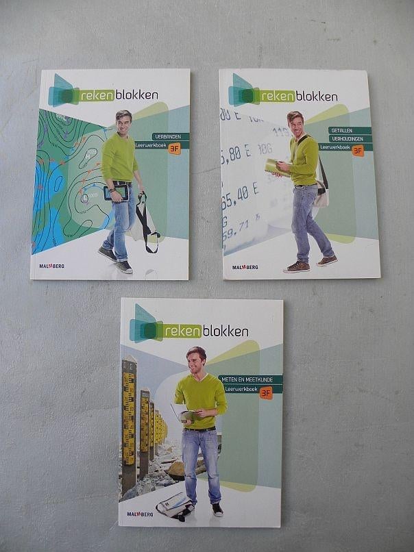 Rekenblokken, nivo 3F, Boeken, Ophalen of Verzenden, Zo goed als nieuw, Overige niveaus, Nederlands