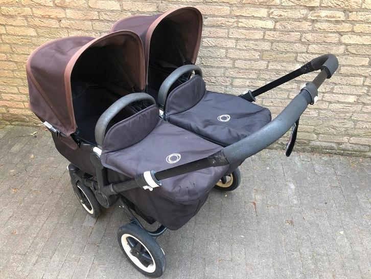 Complete Bugaboo Donkey Twin, Kinderen en Baby's, Tweelingen en Meerlingen, Gebruikt, Kinderwagen of Buggy, Ophalen