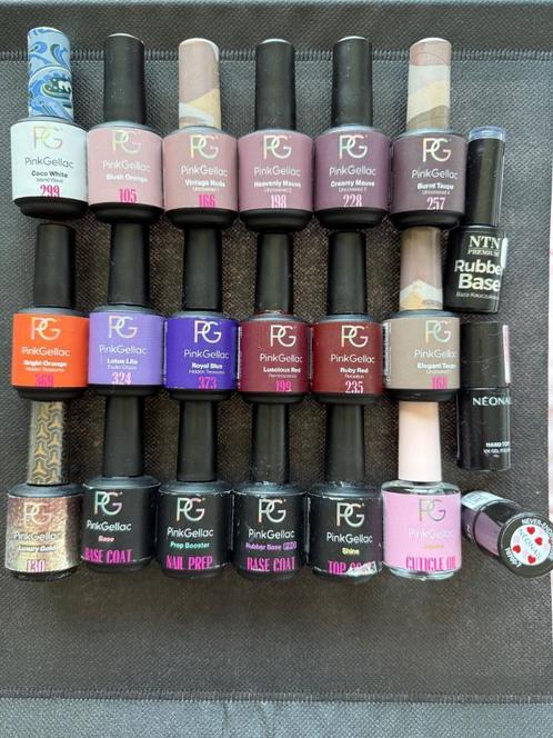 Gellak volledige set, Sieraden, Tassen en Uiterlijk, Uiterlijk | Cosmetica en Make-up, Gebruikt, Handen en Nagels, Overige kleuren